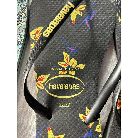 Havaianas and Vera Bradley Womens Flip-Flops Lot - Floral Prints 9/10 US - Picture 4 of 10